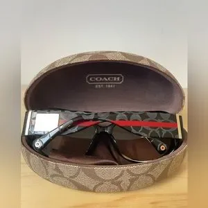 Coach Molly S470 Sunglasses Tortoise Frame with Coach Case Coach | Accessories | Coach Molly Sunglasses In Tortoise W  main image 2